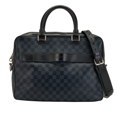 Porte-Documents Voyage NM Briefcase, &pound;550, Handbags, Navy, Canvas, Front view